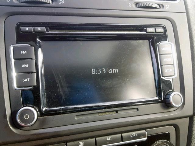 WVWDB7AJ7CW223780 - 2012 VOLKSWAGEN GOLF 蓝色 照片 9