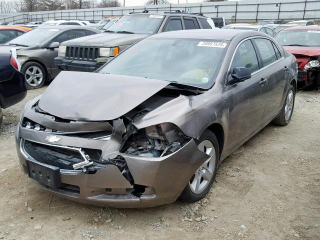 1G1ZB5E15BF386147 - 2011 CHEVROLET MALIBU LS GRAY photo 2
