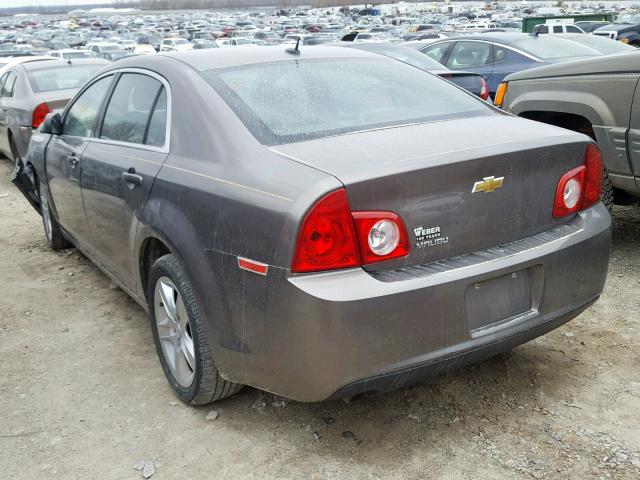 1G1ZB5E15BF386147 - 2011 CHEVROLET MALIBU LS GRAY photo 3