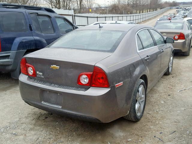 1G1ZB5E15BF386147 - 2011 CHEVROLET MALIBU LS GRAY photo 4