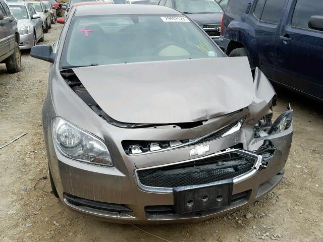 1G1ZB5E15BF386147 - 2011 CHEVROLET MALIBU LS GRAY photo 9