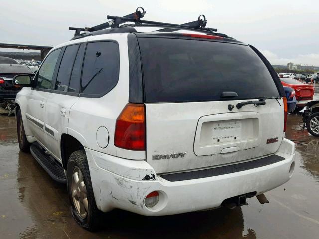 1GKDS13S422473278 - 2002 GMC ENVOY WHITE photo 3