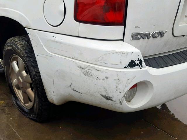 1GKDS13S422473278 - 2002 GMC ENVOY WHITE photo 9