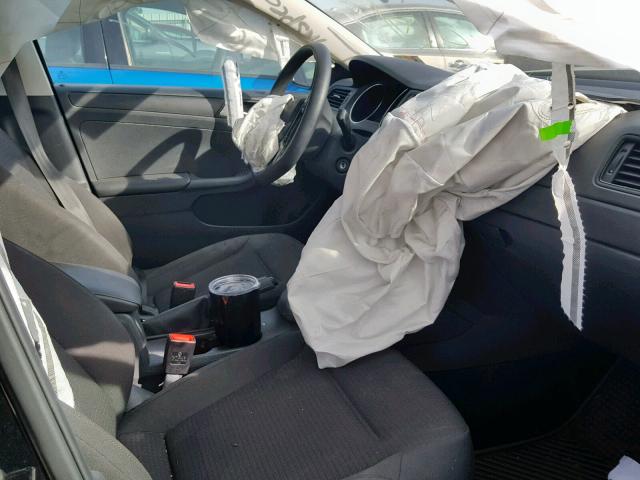 3VW2K7AJ0FM347365 - 2015 VOLKSWAGEN JETTA BASE BLACK photo 5