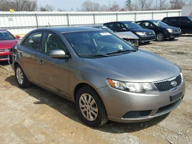 KNAFU4A23B5398863 - 2011 KIA FORTE EX GRAY photo 1