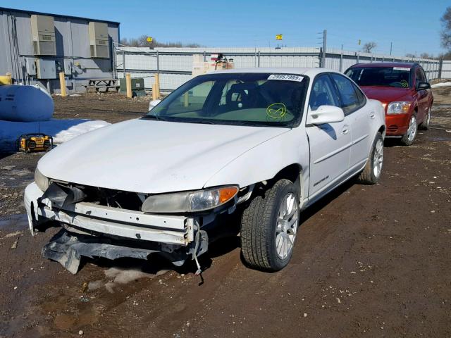 1G2WK52JXYF348893 - 2000 PONTIAC GRAND PRIX WHITE photo 2