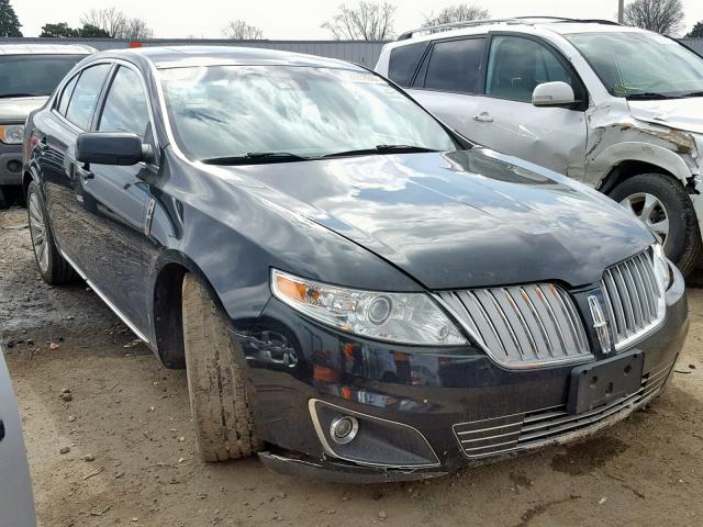 1LNHL9ER0AG613312 - 2010 LINCOLN MKS BLACK photo 1