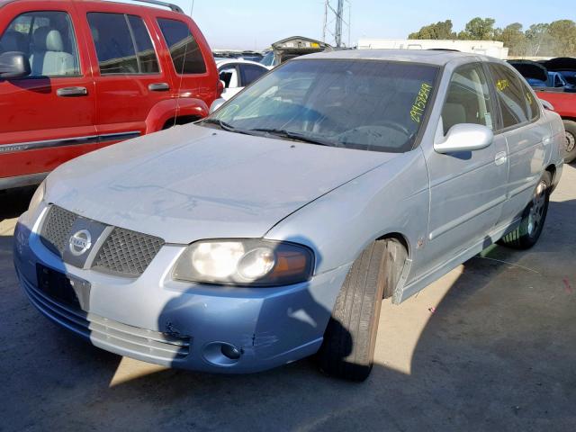 3N1AB51D44L731300 - 2004 NISSAN SENTRA SE- SILVER photo 2