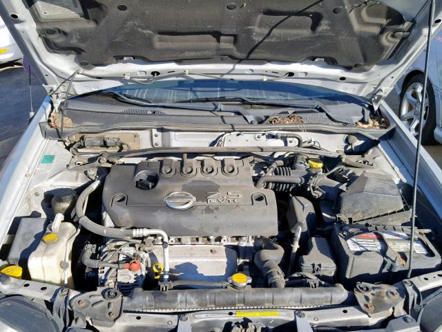 3N1AB51D44L731300 - 2004 NISSAN SENTRA SE- SILVER photo 7