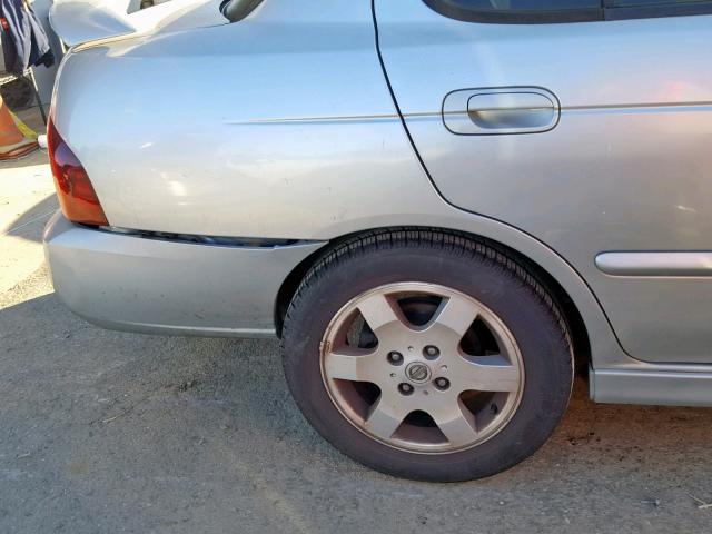 3N1AB51D44L731300 - 2004 NISSAN SENTRA SE- SILVER photo 9