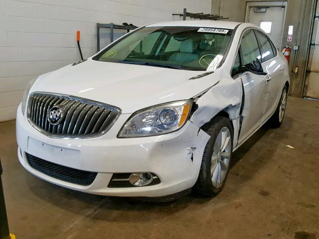 1G4PR5SK0C4153373 - 2012 BUICK VERANO CON WHITE photo 2