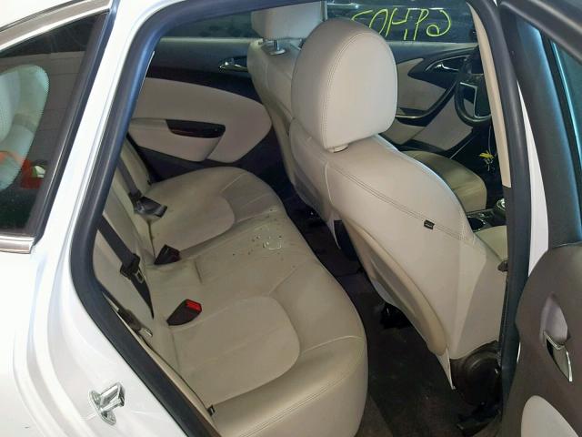 1G4PR5SK0C4153373 - 2012 BUICK VERANO CON WHITE photo 6