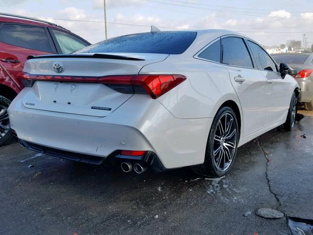 4T1BZ1FB6KU008138 - 2019 TOYOTA AVALON XLE WHITE photo 4