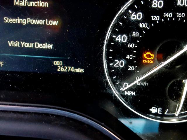 4T1BZ1FB6KU008138 - 2019 TOYOTA AVALON XLE WHITE photo 8