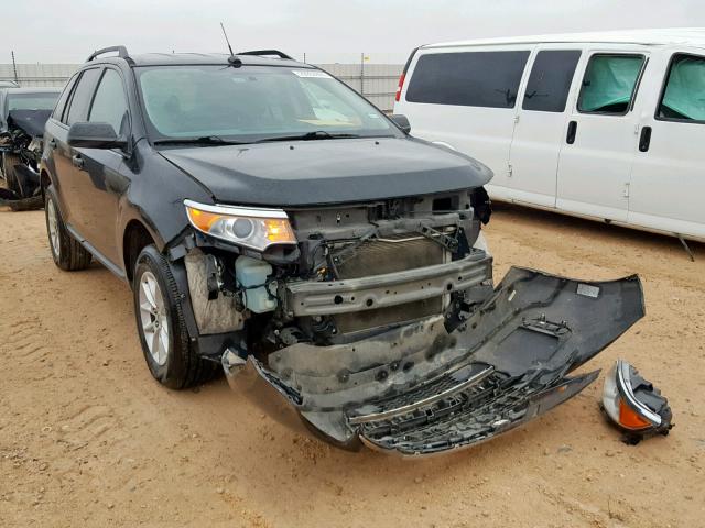 2FMDK3GC0DBC61836 - 2013 FORD EDGE SE BLACK photo 1