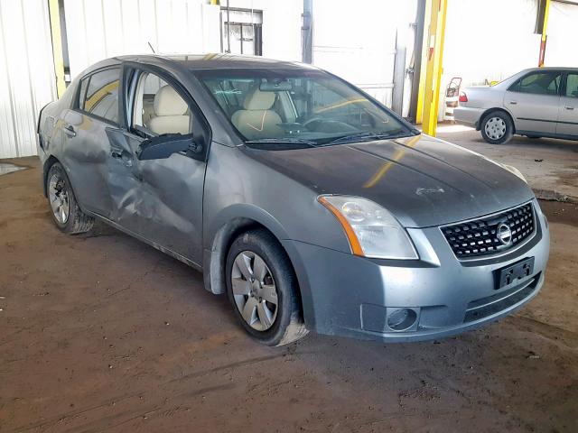 3N1AB61E98L699156 - 2008 NISSAN SENTRA 2.0 GRAY photo 1