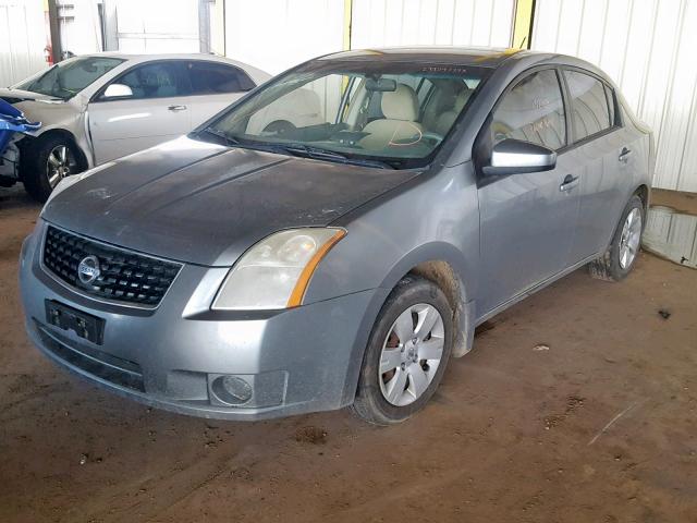 3N1AB61E98L699156 - 2008 NISSAN SENTRA 2.0 GRAY photo 2