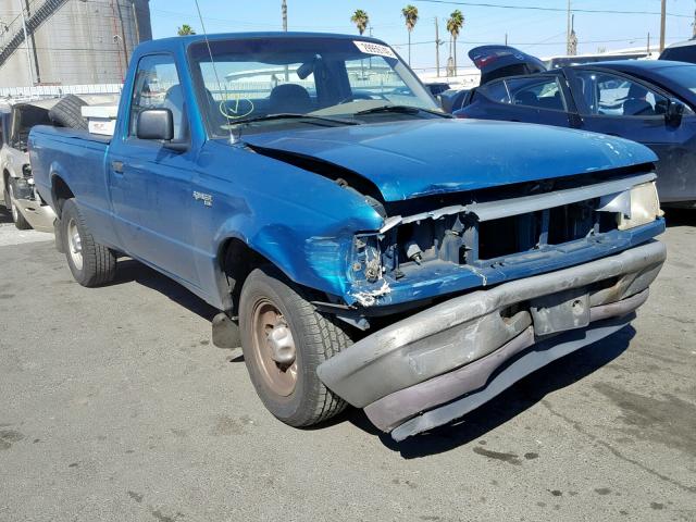 1FTCR10A6VUA40360 - 1997 FORD RANGER GREEN photo 1