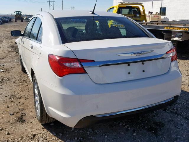 1C3BC1FB5BN514774 - 2011 CHRYSLER 200 TOURIN WHITE photo 3