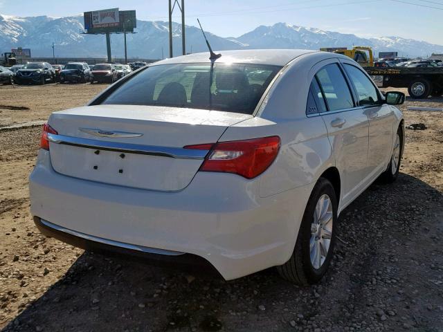 1C3BC1FB5BN514774 - 2011 CHRYSLER 200 TOURIN WHITE photo 4