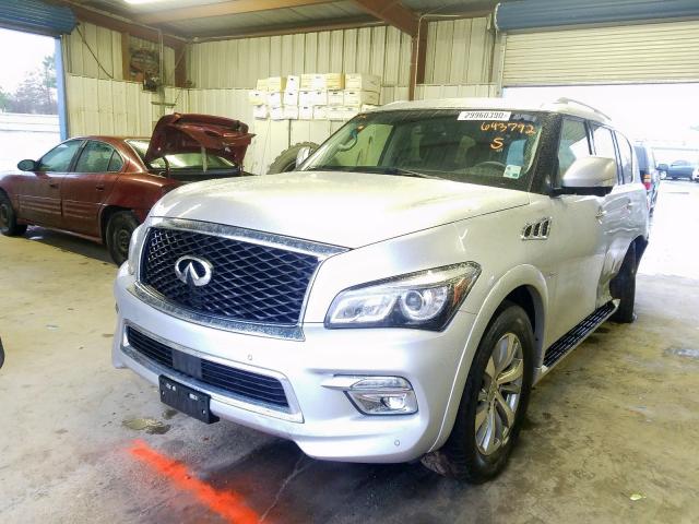 JN8AZ2NF8H9643792 - 2017 INFINITI QX80 BASE  photo 2