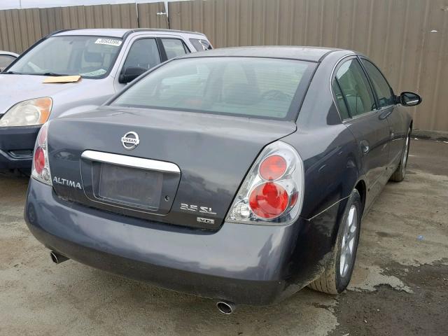 1N4BL11D05N408411 - 2005 NISSAN ALTIMA SE CHARCOAL photo 4