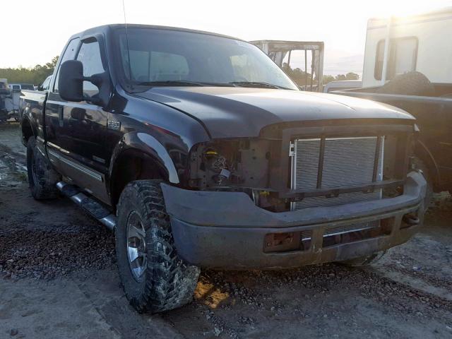 1FTSX31F9YEB99346 - 2000 FORD F350 SRW S BLACK photo 1