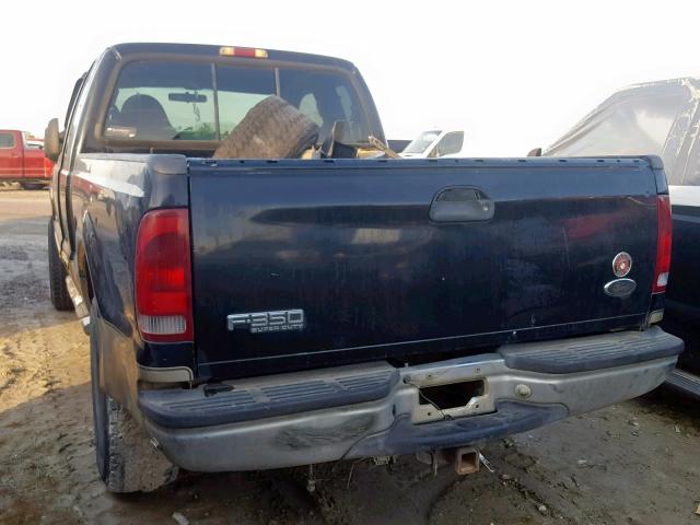 1FTSX31F9YEB99346 - 2000 FORD F350 SRW S BLACK photo 3