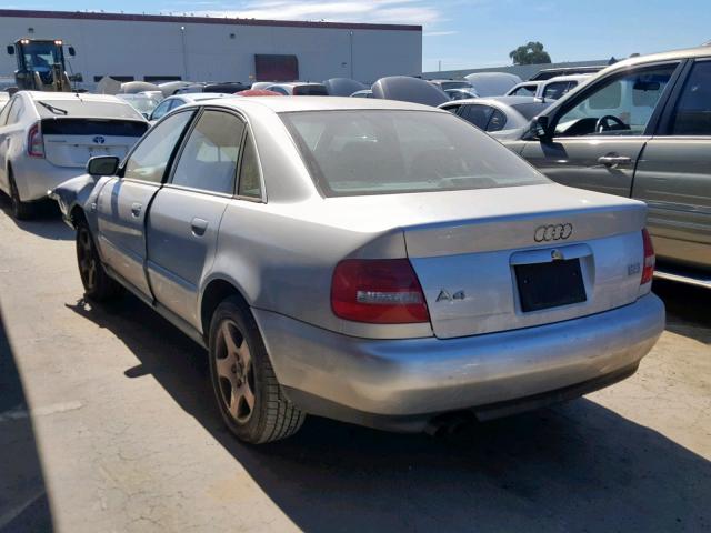 WAUDH68D81A082797 - 2001 AUDI A4 2.8 QUA GRAY photo 3