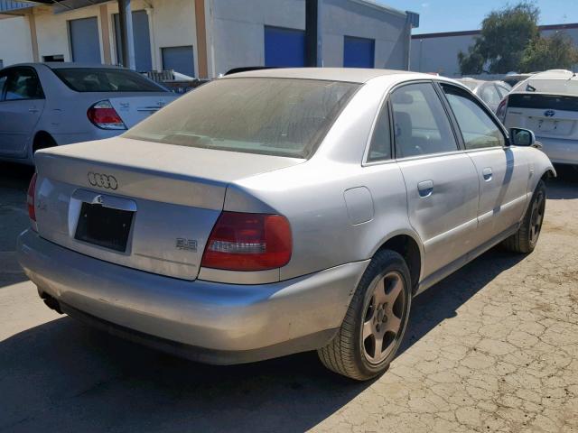 WAUDH68D81A082797 - 2001 AUDI A4 2.8 QUA GRAY photo 4