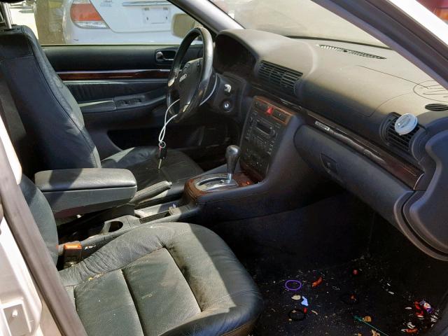 WAUDH68D81A082797 - 2001 AUDI A4 2.8 QUA GRAY photo 5