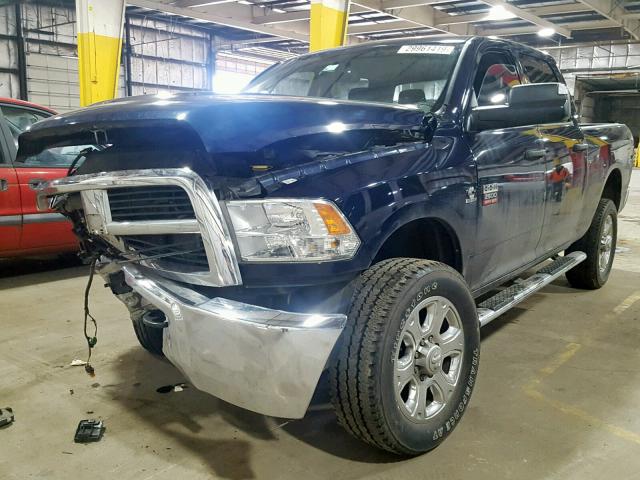3C6UD5CLXCG334732 - 2012 DODGE RAM 2500 S ლურჯი ფოტო 2