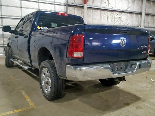 3C6UD5CLXCG334732 - 2012 DODGE RAM 2500 S ლურჯი ფოტო 3