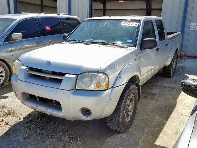 1N6ED29X84C427112 - 2004 NISSAN FRONTIER C SILVER photo 2