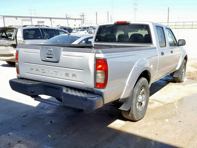 1N6ED29X84C427112 - 2004 NISSAN FRONTIER C SILVER photo 4