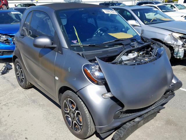 WMEFJ9BA6JK273419 - 2018 SMART FORTWO GRAY photo 1