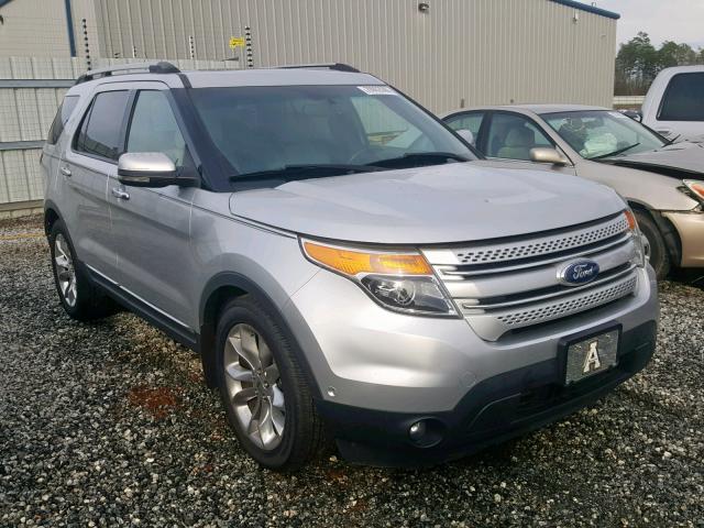 1FMHK7F85BGA48621 - 2011 FORD EXPLORER L SILVER photo 1