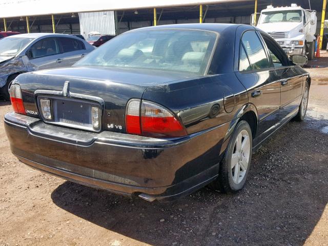 1LNFM87A06Y627170 - 2006 LINCOLN LS BLACK photo 4