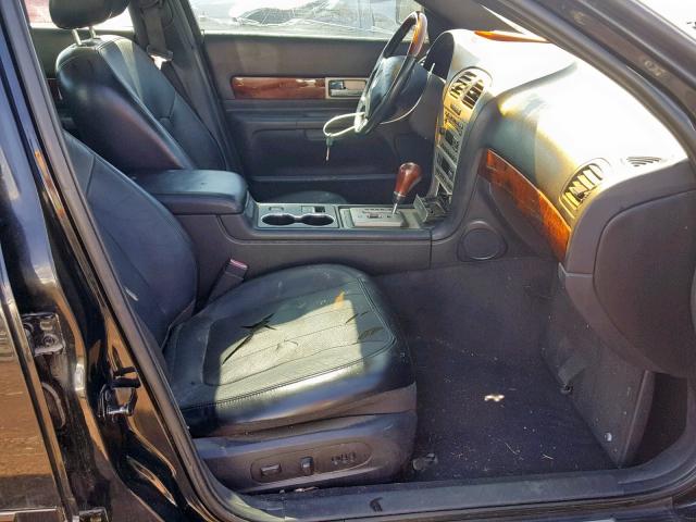 1LNFM87A06Y627170 - 2006 LINCOLN LS BLACK photo 5