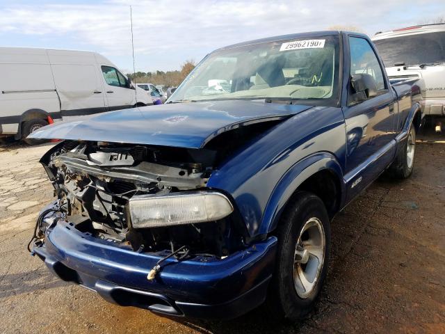 1GCCS1449WK265975 - 1998 CHEVROLET S TRUCK S10  photo 2