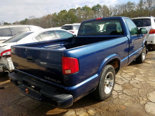 1GCCS1449WK265975 - 1998 CHEVROLET S TRUCK S10  photo 4