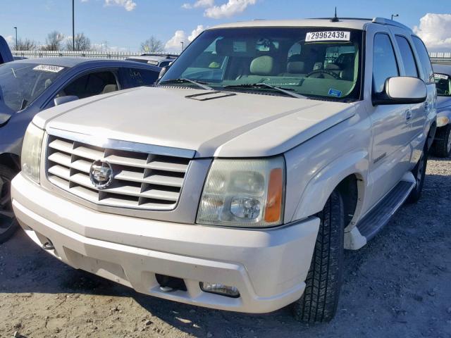 1GYEK63N43R164162 - 2003 CADILLAC ESCALADE L WHITE photo 2