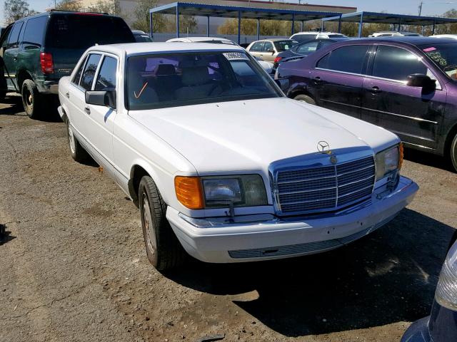 WDBCA35E0KA494002 - 1989 MERCEDES-BENZ 420 SEL WHITE photo 1