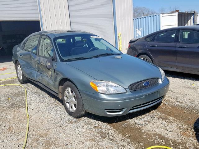 1FAFP56U16A252569 - 2006 FORD TAURUS SEL TEAL photo 1