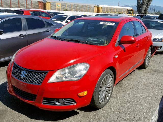 JS2RF9A56A6100175 - 2010 SUZUKI KIZASHI GT RED photo 2