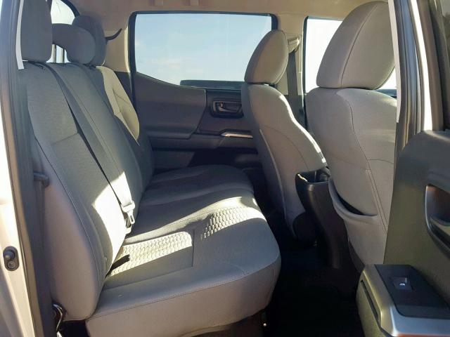 5TFAZ5CN0JX056396 - 2018 TOYOTA TACOMA DOU SILVER photo 6