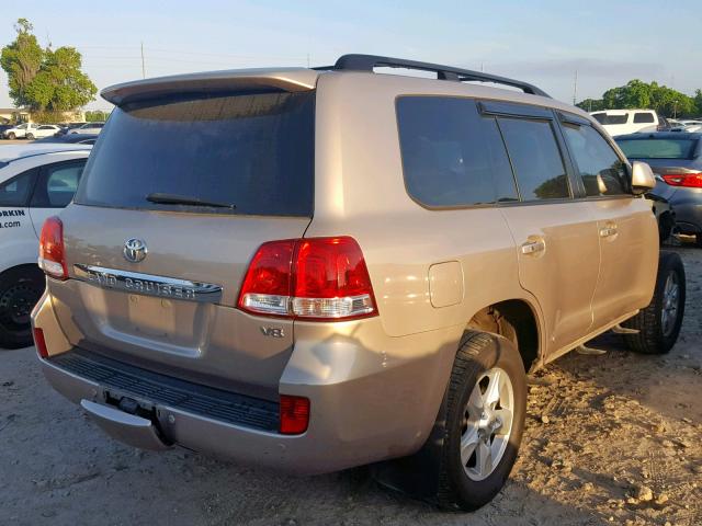 JTMHY05J885002302 - 2008 TOYOTA LAND CRUIS BEIGE photo 4