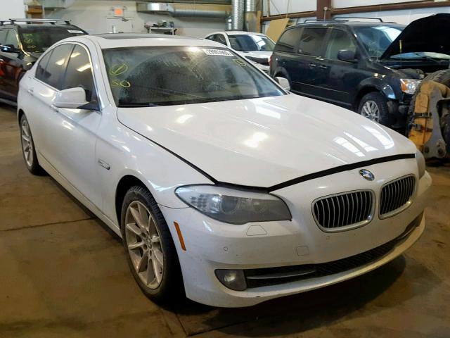 WBAXH5C53DDW15732 - 2013 BMW 528 XI WHITE photo 1