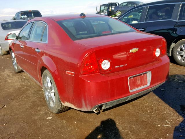 1G1ZC5E01CF244139 - 2012 CHEVROLET MALIBU 1LT 红色 照片 3