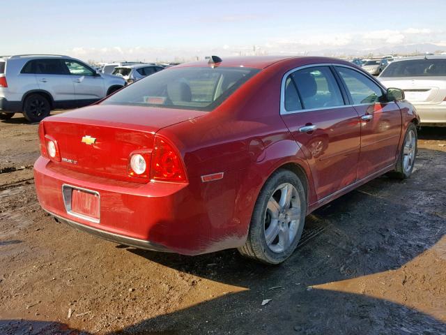 1G1ZC5E01CF244139 - 2012 CHEVROLET MALIBU 1LT 红色 照片 4